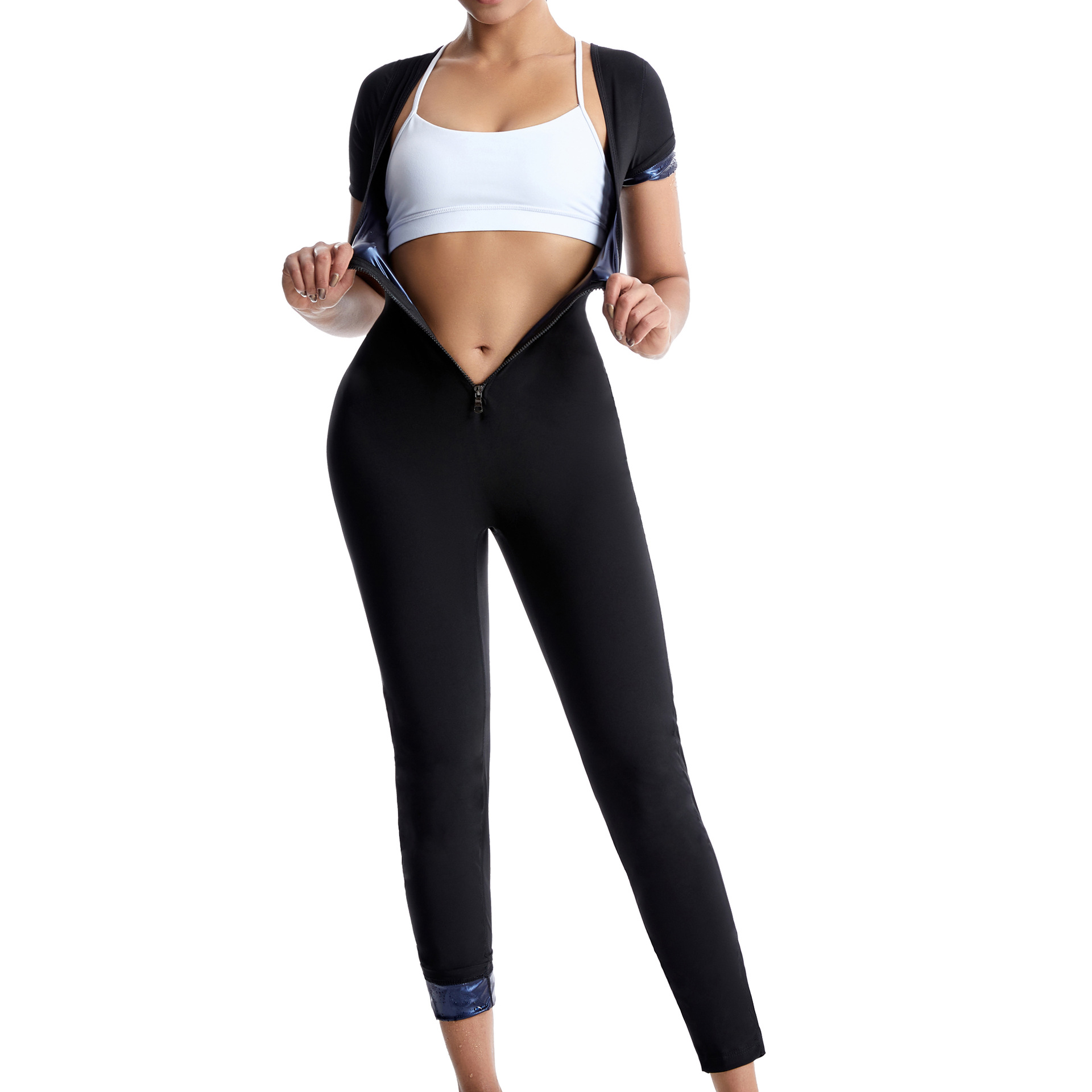 Комбинезон сауна с короткими рукавами